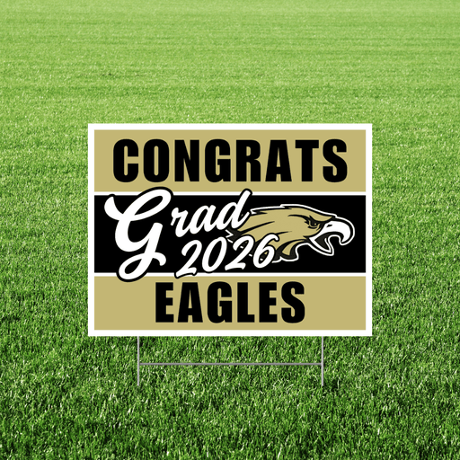 Capital High School Grad Yard Sign 24" x 18" | 1 ct