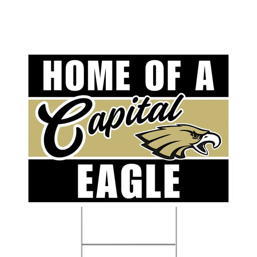 Capital High School Spirit Yard Sign 24" x 18" | 1 ct