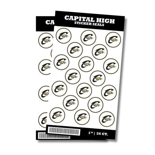 Capital High School Sticker Seal 1" | 36 ct
