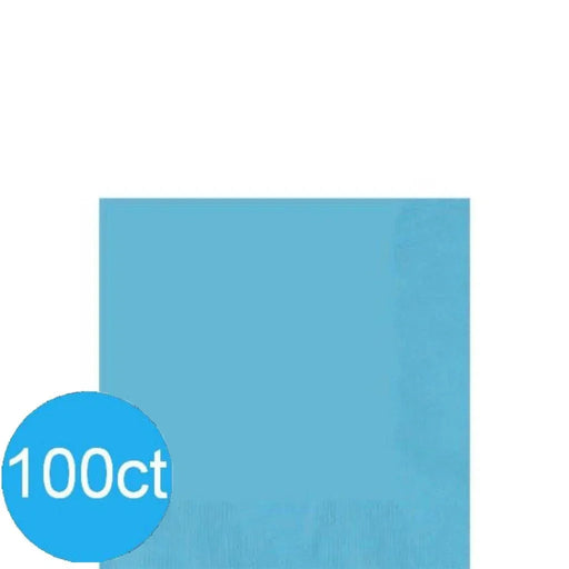 Powder Blue Beverage Napkins | 100ct