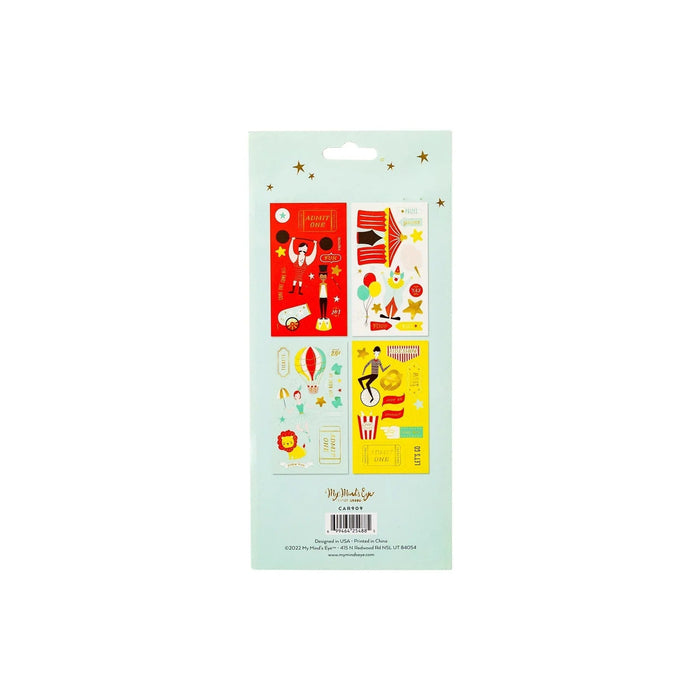 Carnival Sticker Set | 57 pcs - Zurchers