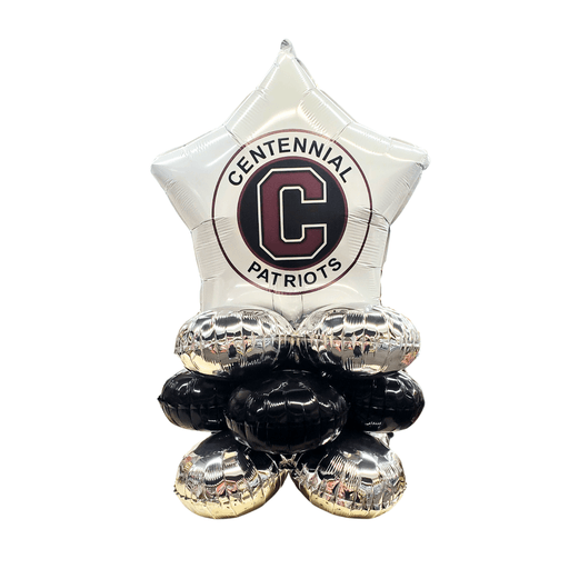Centennial High School Air-filled Balloon Quad 17" | 1ct