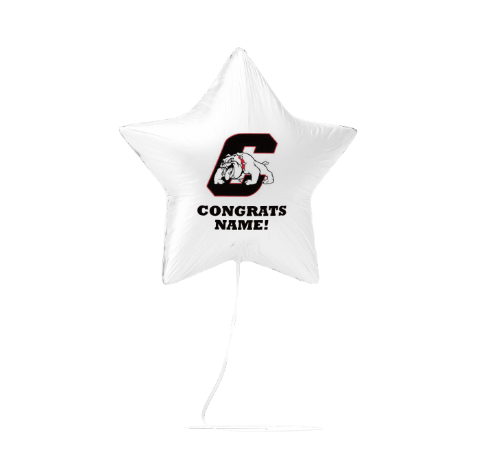 Central High School Custom Congrats Balloon 17" | 1ct (4ct Min) - Zurchers