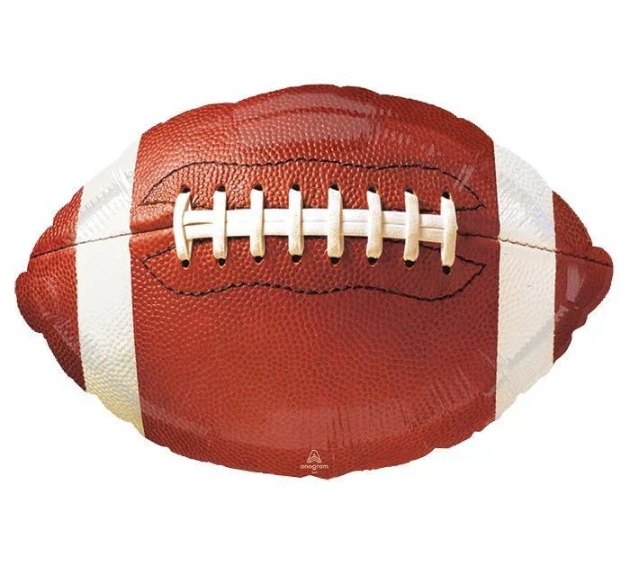 Championship Football Shape Mylar Balloon 18" | 1ct - Zurchers