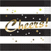 16ct Chic Party Foil Beverage Napkins - party supplies