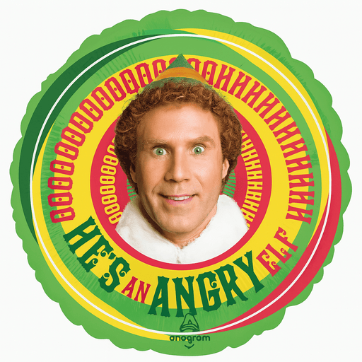 Christmas Buddy The Elf Mylar Balloon 18" | 1ct