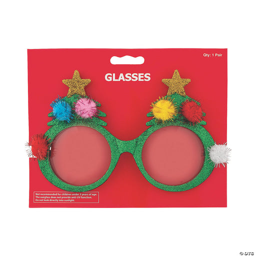 Christmas Tree Glasses