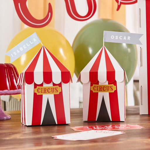 Circus Customizable Party Boxes | 4ct