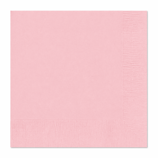 Classic Pink Beverage Napkins | 50 ct
