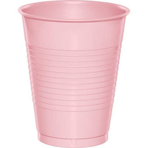 Classic Pink Plastic Cups 16oz | 20ct