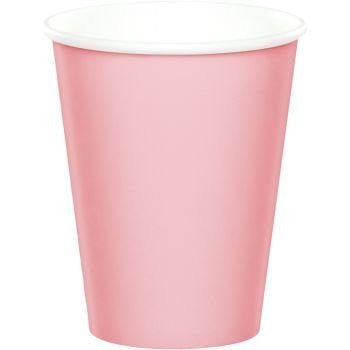 Classic Pink Paper Cups, 9 oz. | 24ct