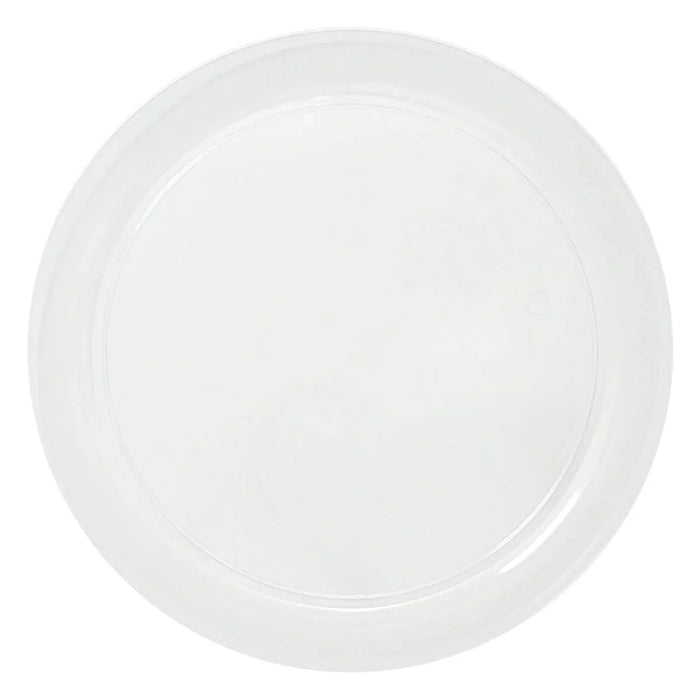 Elegant Living Clear Dinner Plates 10" | 15ct - Zurchers