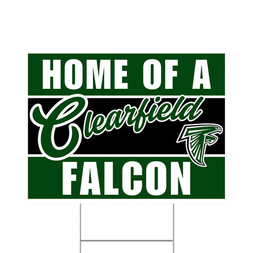 Clearfield High School Spirit Yard Sign 24" x 18" | 1 ct