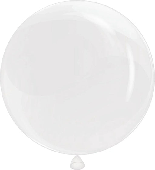 Clear Round SuperShape Bubble Balloon 36" | 1 ct