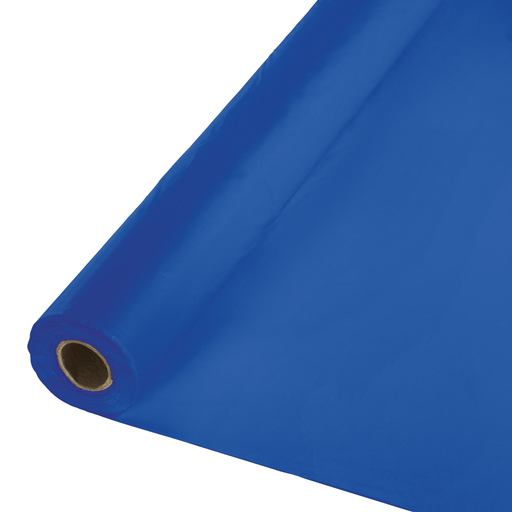 Cobalt Plastic Tablecover Roll 100'x40" | 1ct