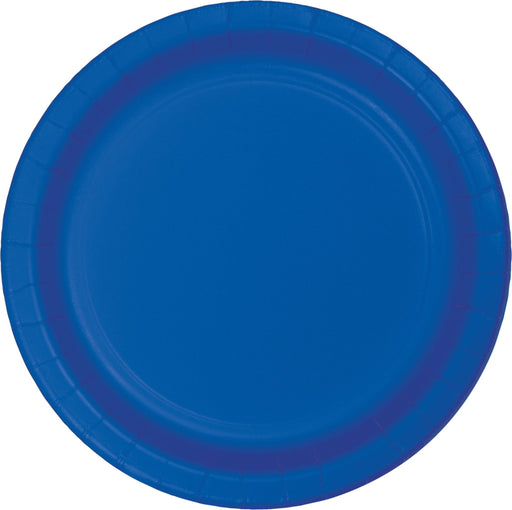 Cobalt Paper Plates 9" | 24ct