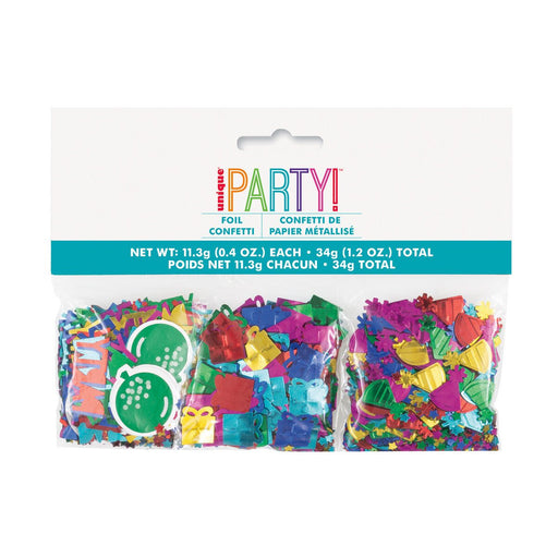 Colorful Party Shape Confetti (1.2oz) | 1ct