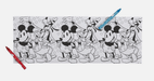Coloring Roll Crayon Mickey Mouse - Party Supplies