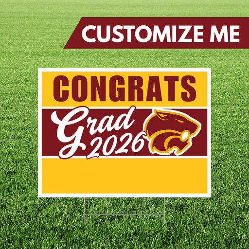 Columbia ID Custom Grad Yard Sign 18x24" | 1ct