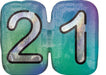 21 Birthday Supershape Mylar Balloon 27" | 1 ct - Zurchers