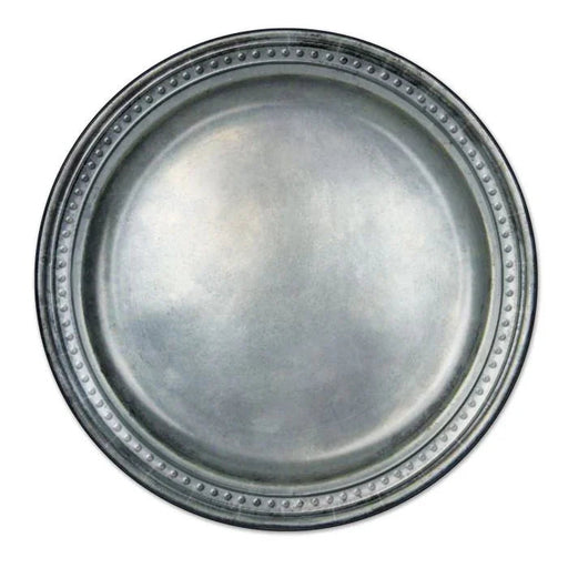 Pewter Paper Plates 9" | 8 ct