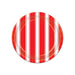 Carnival Striped Red & White 9" Paper Plates 8pk | 1ct - Zurchers