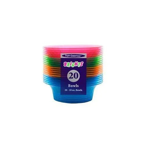 Neon 10oz Bowls 20pcs | 1ct