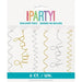 Silver & Gold Pipe Cleaner Balloon Tails 6pk | 1ct - Zurchers