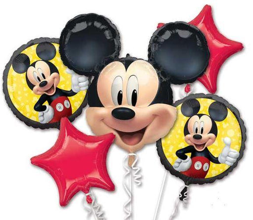 Mickey Mouse Balloon Bouquet | 5 pcs