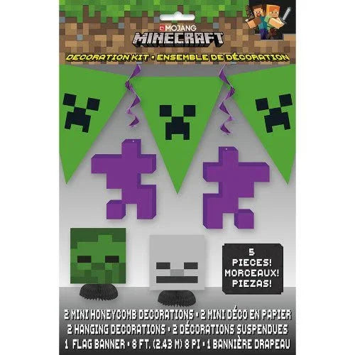 Minecraft Decorating Kit 5pcs | 1ct