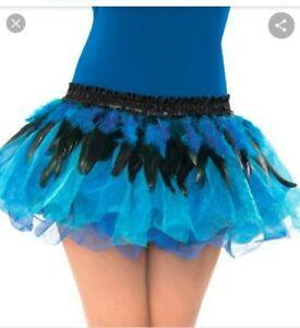 Blue Feather Belt Accessory, Adult | 1 ct