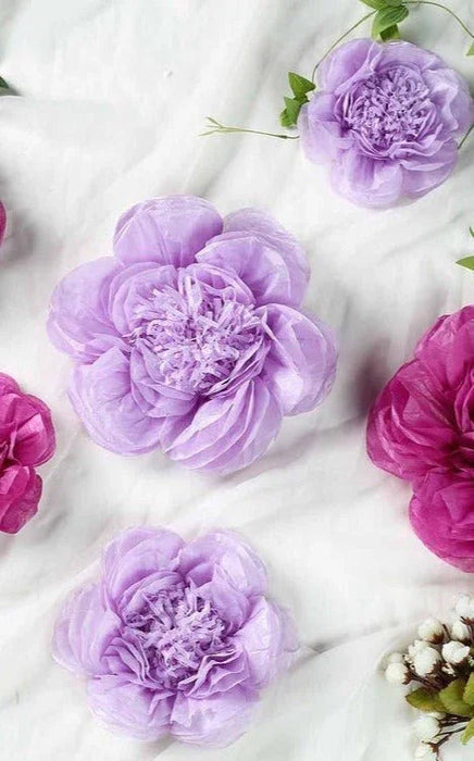 Scallop Shaped Tissue Flower 20" | 1ct - Zurchers