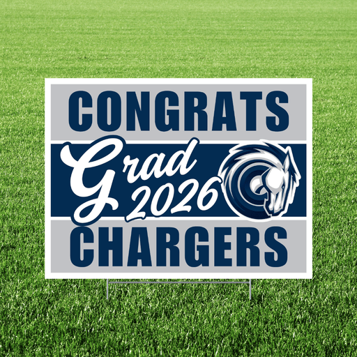 Corner Canyon High School Grad Yard Sign 24" x 18" | 1 ct