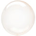 Crystal Clearz Bubble Balloon Orange 18'' | 1 ct - Zurchers