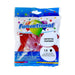 Funsational brand package of 15 crystal fuchsia round balloons, 12 inches, with colorful stars and decorative elements on white and blue packaging.