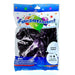 Pack of 50 crystal purple 12-inch round latex balloons in a clear plastic bag with colorful star and balloon graphics on the blue and white header label.
