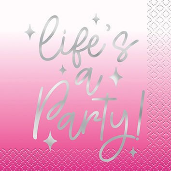 Dance Party Beverage Napkins | 16ct