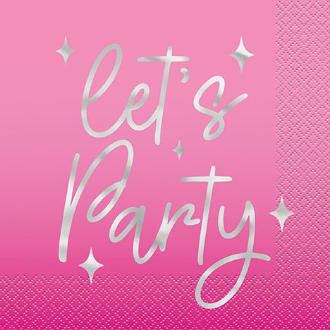 Dance Party Lunch Napkins | 16ct