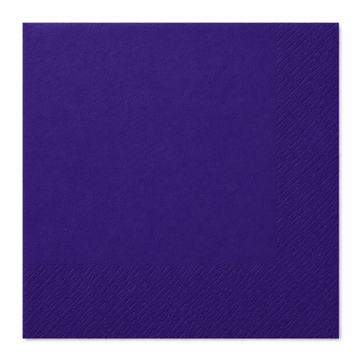 Deep Purple Beverage Napkin | 50ct