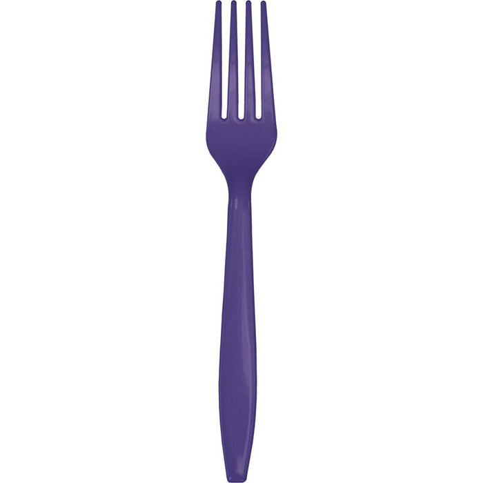 Fork Purple - Party Supplies