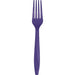 Fork Purple - Party Supplies