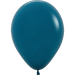 Deep Teal Latex Balloon w/ Helium & Hi - Float, 11" | 1 ct - Zurchers