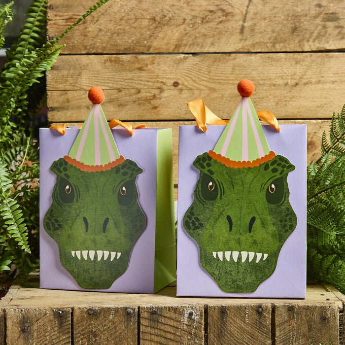 Dinosaur Party Favor Bags | 5ct - Zurchers