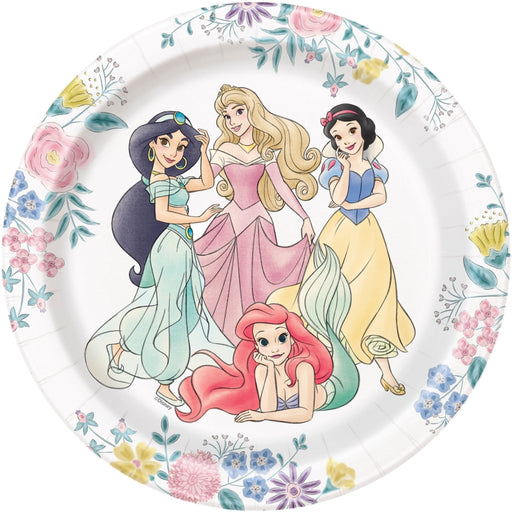 Disney Princess Paper Plates 7" | 8ct