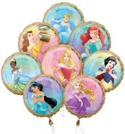 Princess Balloon Bouquet  | 8 ct