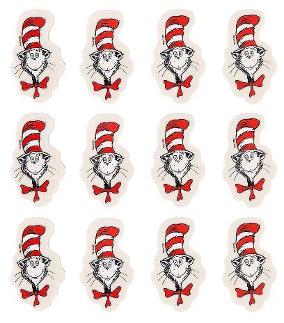 Dr. Seuss Cat in the Hat Erasers | 12ct