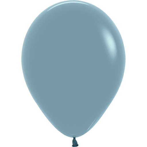 Dusk Blue Latex Balloon w/ Helium & Hi-Float, 11" | 1 ct