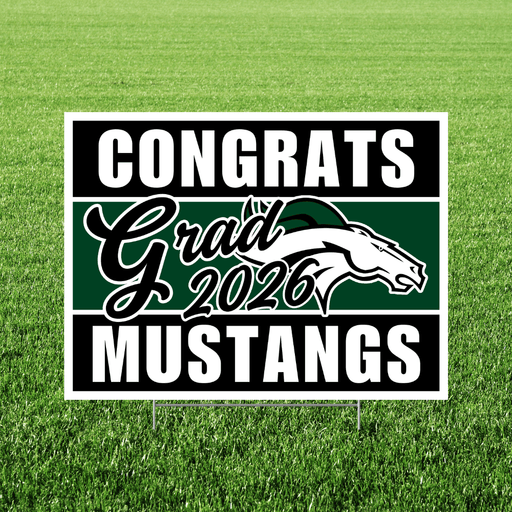 Eagle High School Grad Yard Sign 24" x 18" | 1 ct