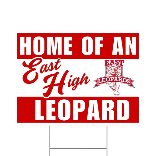 East High School Spirit Yard Sign 24" x 18" | 1 ct