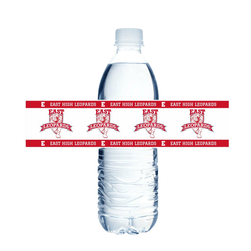 East High School Water Bottle Labels | 12 ct